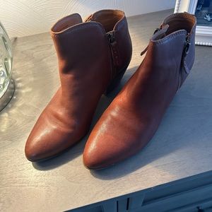 Brown Frye booties